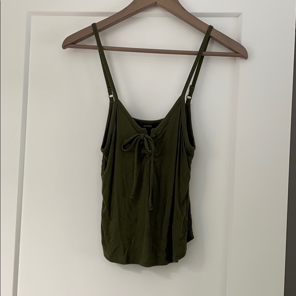 Forever 21 Tie Up Tank Top